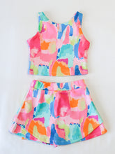 Active Skort Set - Rainbow Splash